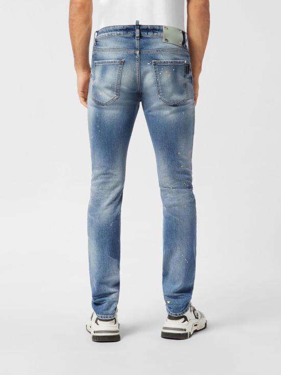 26SS 필립 플레인 데님 팬츠 FAECMDT4138PDE004N 07NE Denim - PHILIPP PLEIN