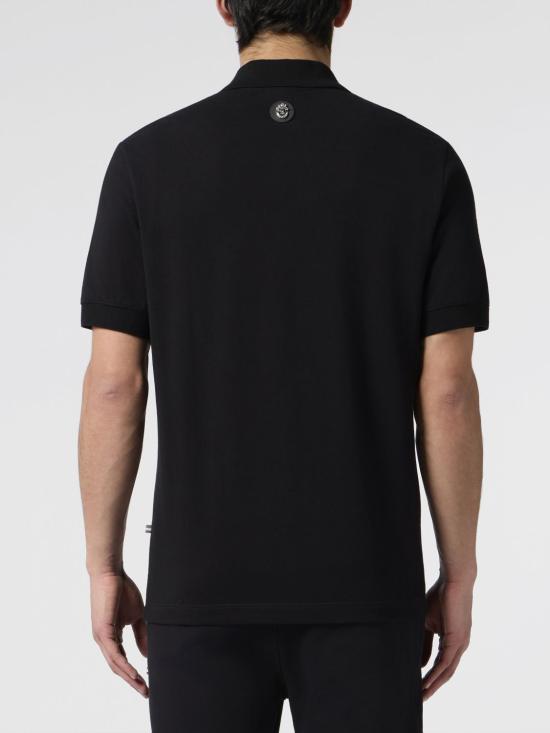 26SS 빌리어네어 폴로 티셔츠 BAFCMTK8932BTE004N 02 Black - BILLIONAIRE
