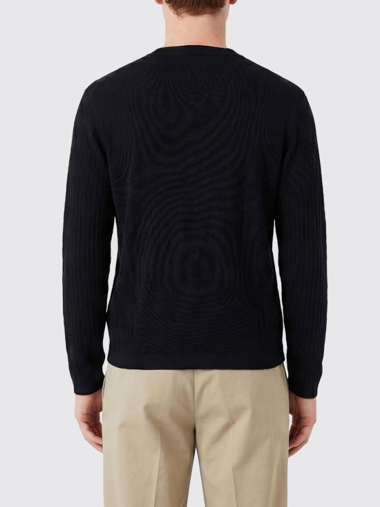 26SS 엠포리오 아르마니 스웨터 EM004602AF23553 FC040 Black - EMPORIO ARMANI
