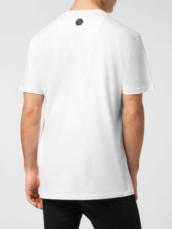 26SS 필립 플레인 반팔 티셔츠 FAECMTK8419PJY002N 01 White - PHILIPP PLEIN