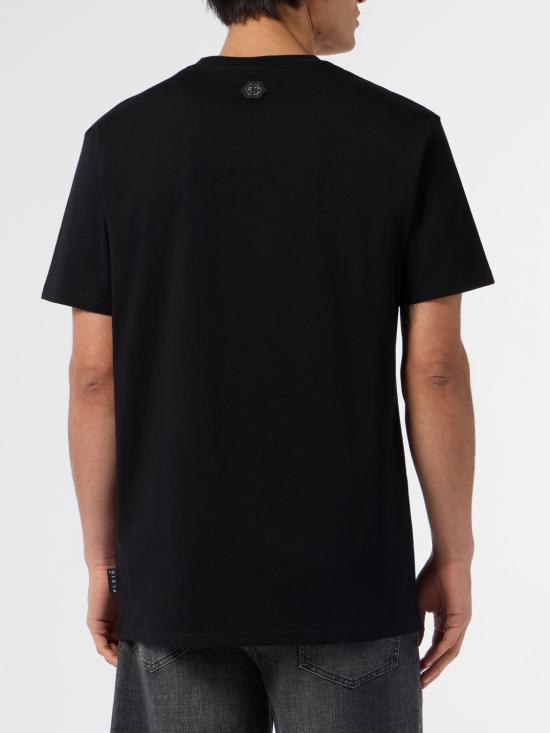 26SS 필립 플레인 반팔 티셔츠 SAFCMTK8898PJY002N 02 Black - PHILIPP PLEIN