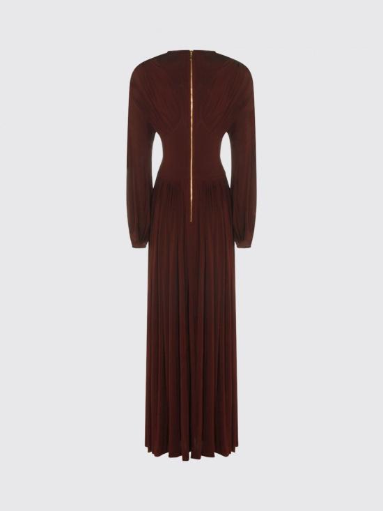 26SS 짐머만 롱 원피스 8580DS261M AHO Brown - ZIMMERMANN