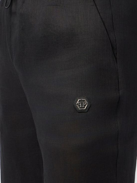 26SS 필립 플레인 숏팬츠 SAFCMRT1682PTE003N 02 Black - PHILIPP PLEIN