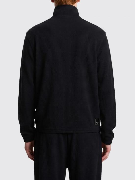 26SS 엠포리오 아르마니 집업 니트 EM005042AF23623 UB118 Blue - EMPORIO ARMANI