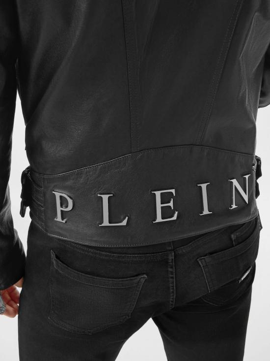 26SS 필립 플레인 바이커 자켓 FAECMLB1981PLE010N 02 Black - PHILIPP PLEIN