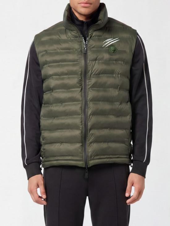 26SS 플레인스포츠 패딩 조끼 FAECMRC0230STE003N 65 Green