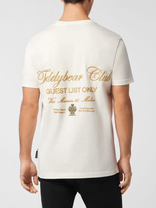 26SS 필립 플레인 반팔 티셔츠 FAECMTK8520PJY002N 01OF White - PHILIPP PLEIN