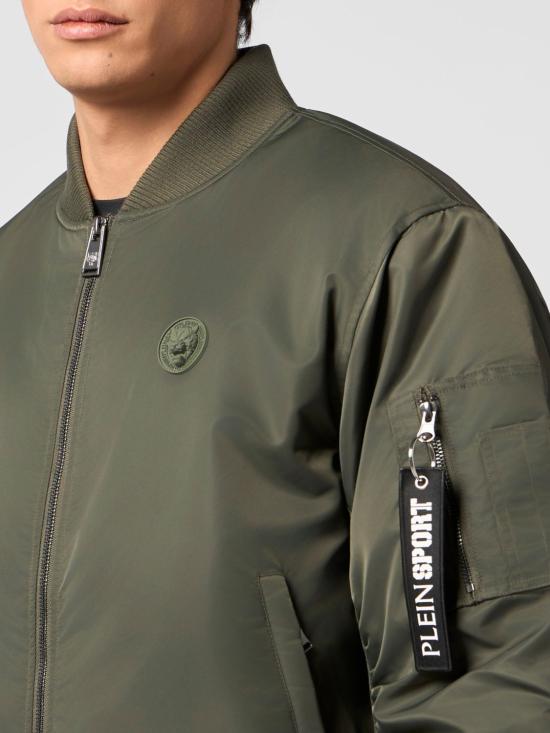 26SS 플레인스포츠 봄버 자켓 FAECMRB2912SNY003N 65 Military - PLEIN SPORT