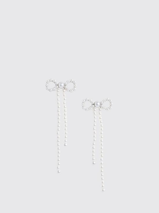 26SS 셀프 포트레이트 이어링 SS26607EP PEARL Grey