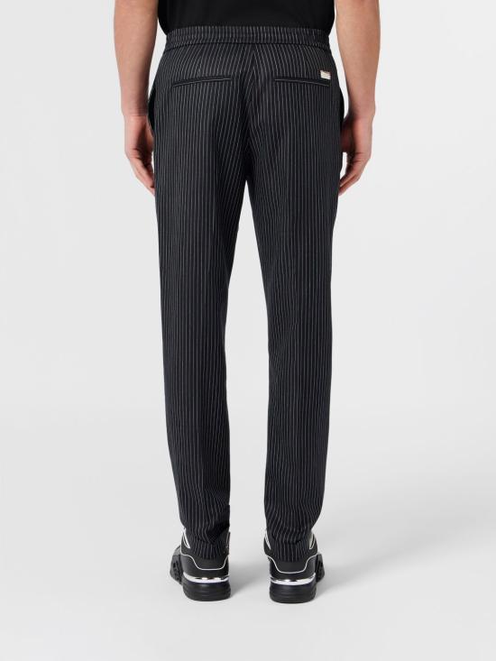26SS 필립 플레인 트레이닝/조거 팬츠 PAFCMJT2781PTE022N 02 Black - PHILIPP PLEIN