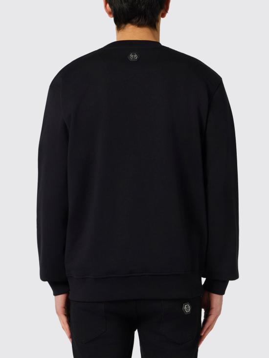 26SS 필립 플레인 긴팔 티셔츠 SAFCMJO1448PTE180N 02 Black - PHILIPP PLEIN