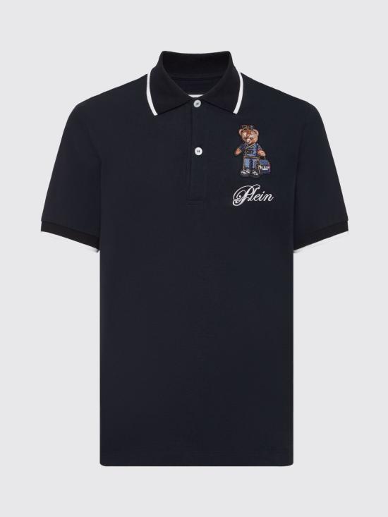 26SS 필립 플레인 폴로 티셔츠 FAECMTK8584PTE179N 24 Navy - PHILIPP PLEIN