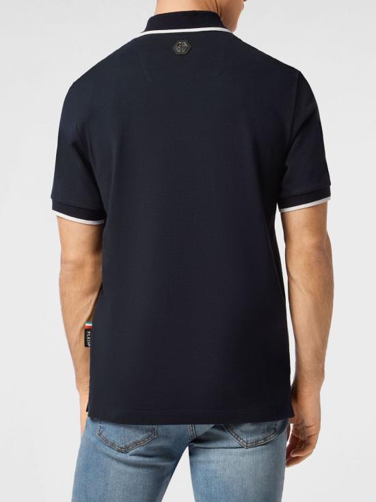 26SS 필립 플레인 폴로 티셔츠 FAECMTK8584PTE179N 24 Navy - PHILIPP PLEIN