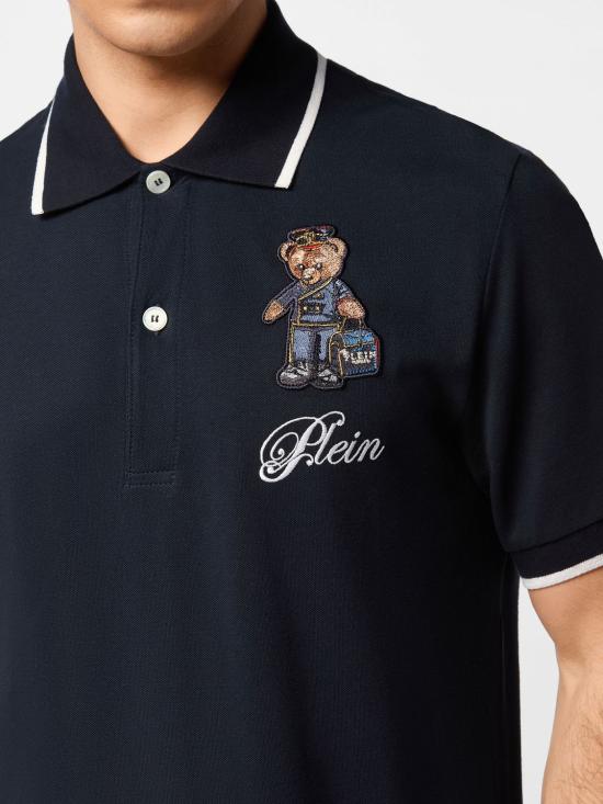 26SS 필립 플레인 폴로 티셔츠 FAECMTK8584PTE179N 24 Navy - PHILIPP PLEIN