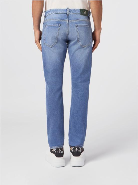 26SS 필립 플레인 데님 팬츠 PAFCMDT4301PDE004N 07MY Denim - PHILIPP PLEIN
