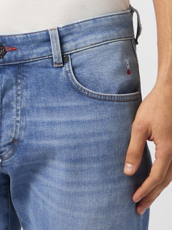26SS 필립 플레인 데님 팬츠 PAFCMDT4301PDE004N 07MY Denim - PHILIPP PLEIN