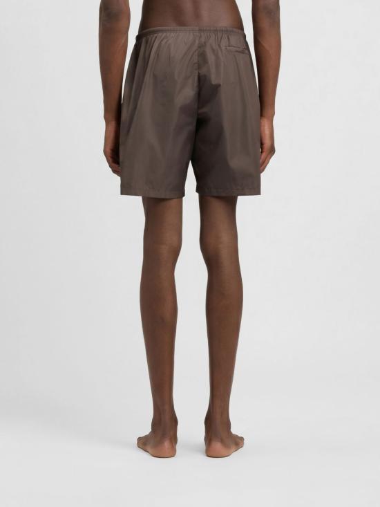 26SS 팜앤젤스 스윔팬츠 PMFD018S26FAB001 6010 Brown - PALM ANGELS