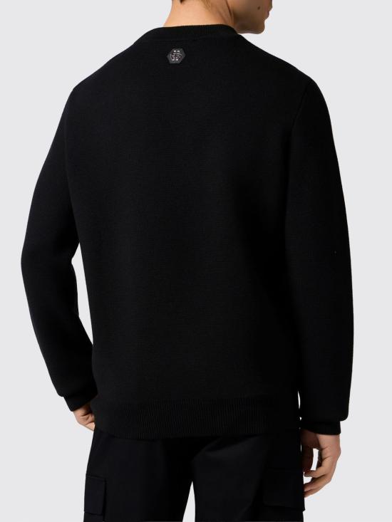 26SS 필립 플레인 스웨터 SAFCMKO1543PTE076N 02 Black - PHILIPP PLEIN