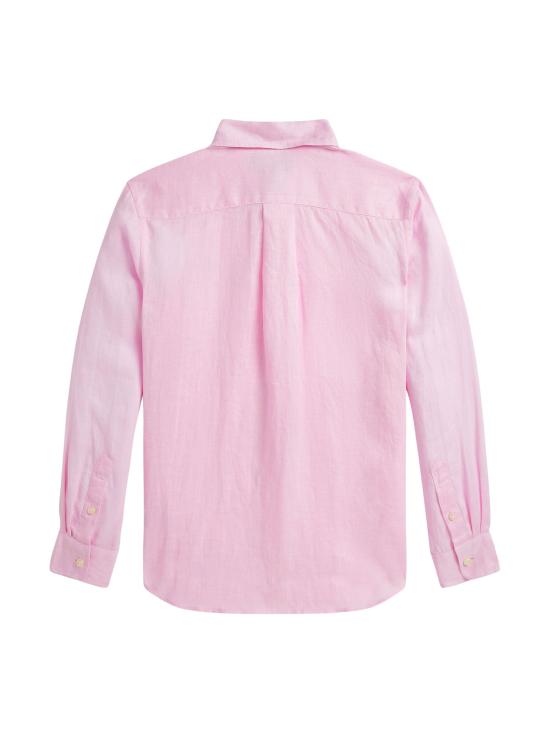 26SS [키즈] 랄프 로렌 셔츠 323967600 002 Pink - RALPH LAUREN