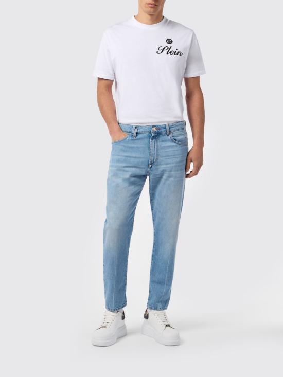 26SS 필립 플레인 데님 팬츠 SAFCMDT4354PDE004N 07MY Denim - PHILIPP PLEIN