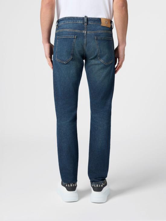 26SS 필립 플레인 데님 팬츠 PAFCMDT4301PDE004N 08TB Blue - PHILIPP PLEIN