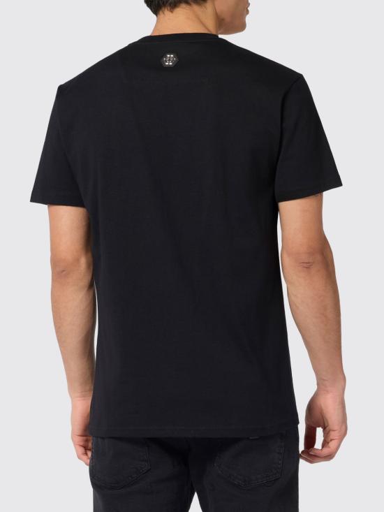 26SS 필립 플레인 반팔 티셔츠 SAFCMTK8450PJY002N 02 Black - PHILIPP PLEIN