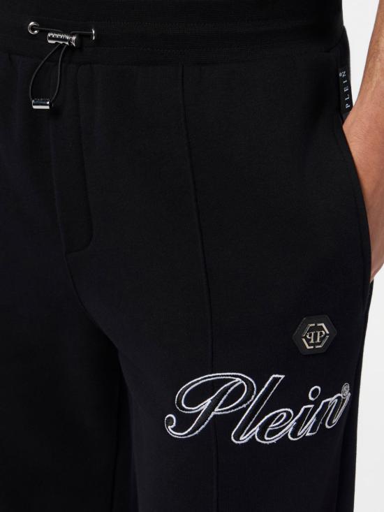 26SS 필립 플레인 트레이닝/조거 팬츠 SAFCMJT2778PTE180N 02 Black - PHILIPP PLEIN