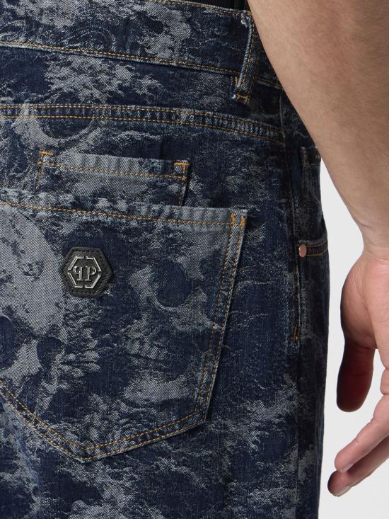 26SS 필립 플레인 데님 팬츠 PAFCMDT4290PDE004N 08TB Blue - PHILIPP PLEIN