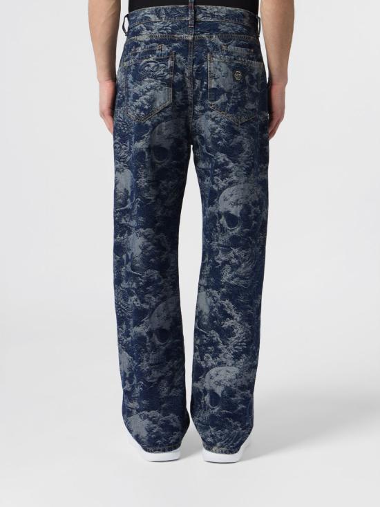 26SS 필립 플레인 데님 팬츠 PAFCMDT4290PDE004N 08TB Blue - PHILIPP PLEIN