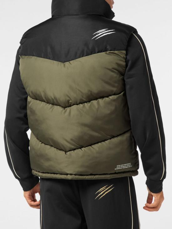 26SS 플레인스포츠 패딩 조끼 FAECMRC0225STE003N 65 Green - PLEIN SPORT
