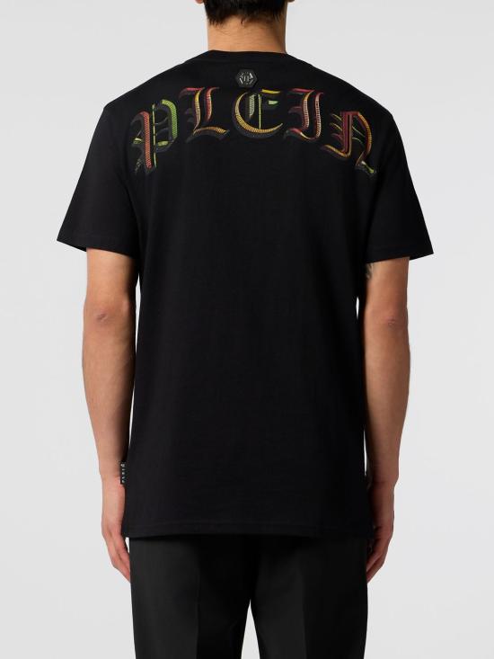 26SS 필립 플레인 반팔 티셔츠 SAFCMTK8901PJY002N 02 Black - PHILIPP PLEIN