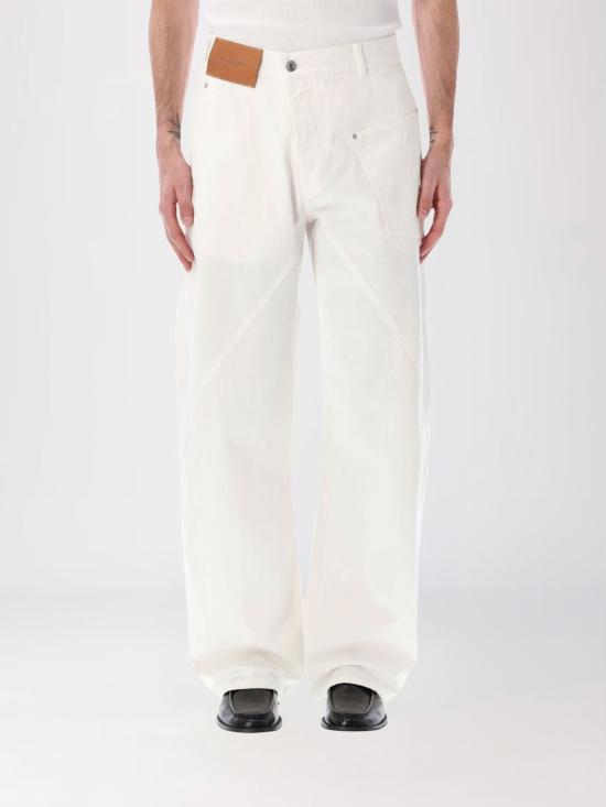 26SS JW앤더슨 데님 팬츠 DT0126PG1933 002 White