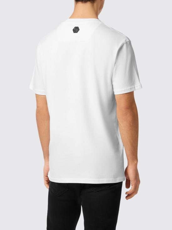 26SS 필립 플레인 반팔 티셔츠 FAECMTK8423PJY002N 01 White - PHILIPP PLEIN