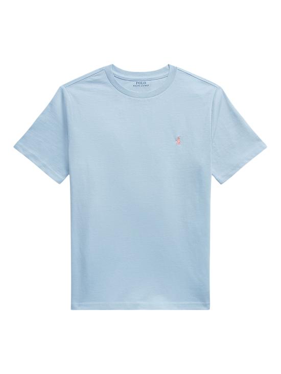 26SS [키즈] 랄프 로렌 티셔츠 323832904 509 LIGHT BLUE