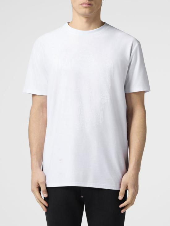 26SS 필립 플레인 반팔 티셔츠 PAFCMTK9068PJY002N 01 White