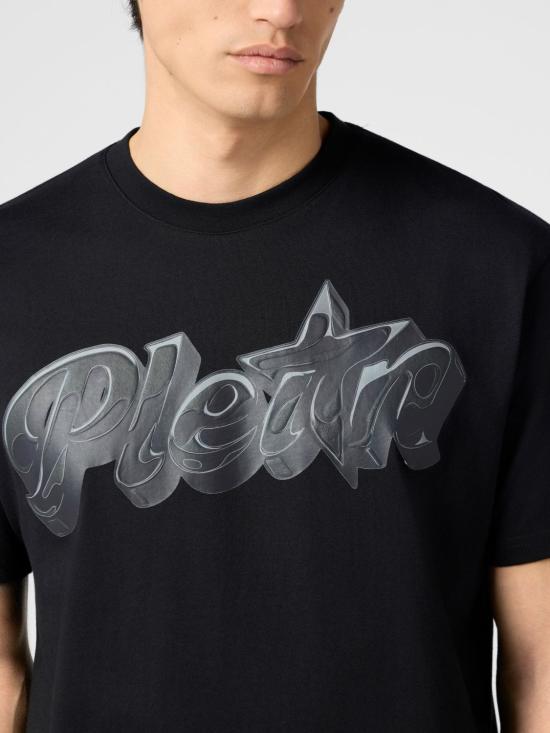 26SS 필립 플레인 반팔 티셔츠 PAFCMTK9056PJY002N 0202 Black - PHILIPP PLEIN