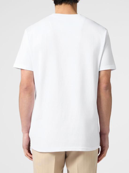 26SS 필립 플레인 반팔 티셔츠 PAFCMTK9065PJY002N 01 White - PHILIPP PLEIN