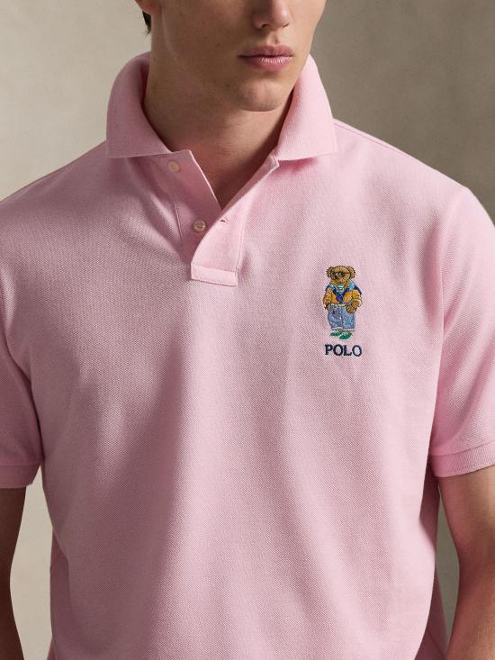 26SS 랄프 로렌 폴로 티셔츠 710B16617 002 Pink - RALPH LAUREN