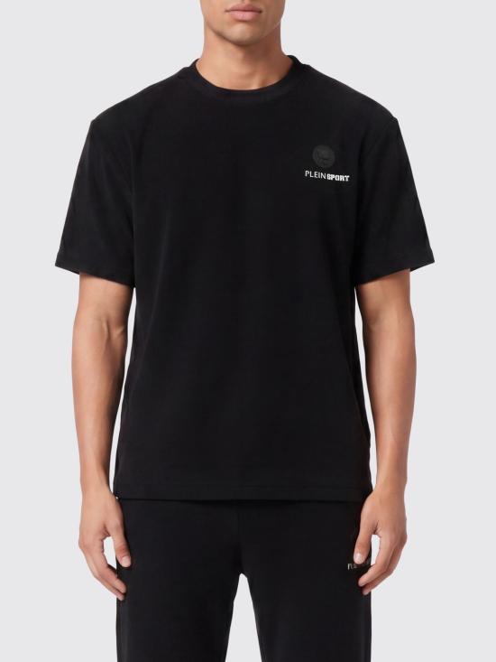 26SS 플레인스포츠 반팔 티셔츠 FAECMTK8437STE001N 02 Black