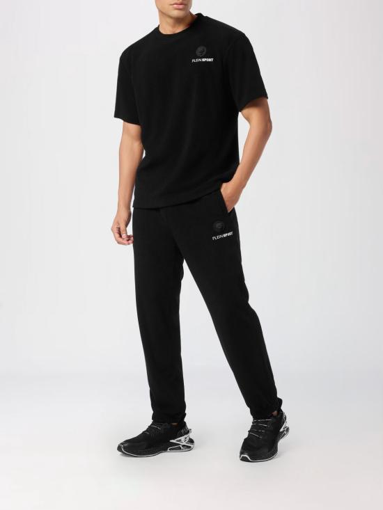 26SS 플레인스포츠 반팔 티셔츠 FAECMTK8437STE001N 02 Black - PLEIN SPORT