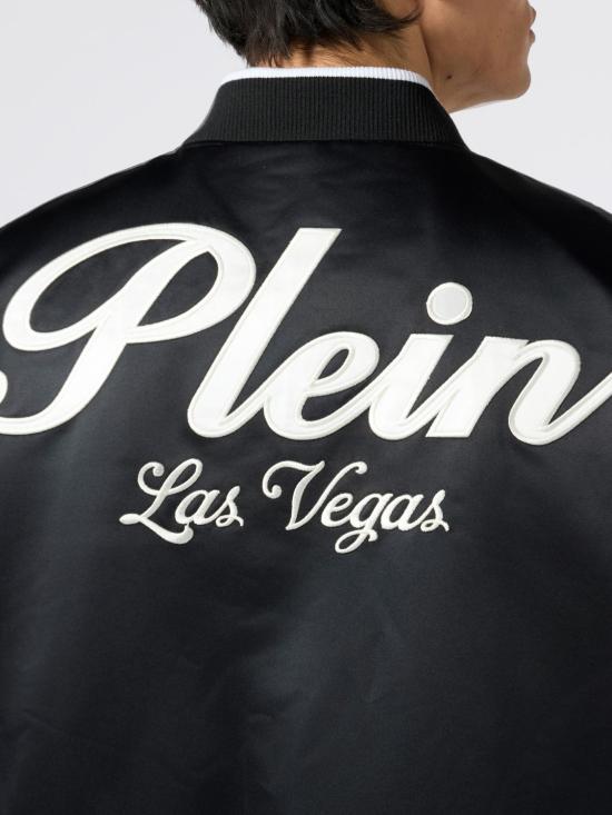 26SS 필립 플레인 봄버 자켓 SAFCMRB2992PTE003N 02 Black - PHILIPP PLEIN