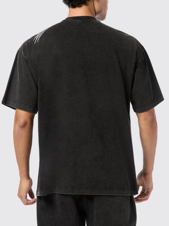 26SS 플레인스포츠 반팔 티셔츠 FAECMTK8377STE001N 02 Black - PLEIN SPORT