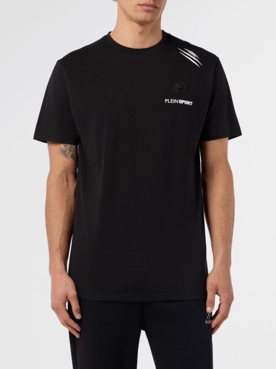26SS 플레인스포츠 반팔 티셔츠 FAECMTK8374STE001N 02 Black