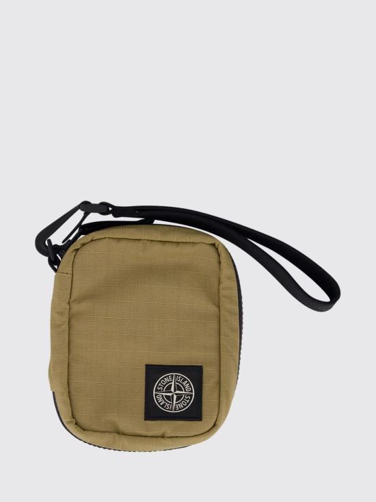 26SS 스톤 아일랜드 더블 코티드 코튼 립스탑 리스트 월렛 9200027S0331 V005G Military
