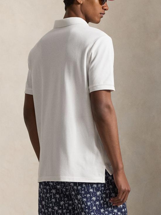 26SS 랄프 로렌 폴로 티셔츠 710B16617 001 White - RALPH LAUREN