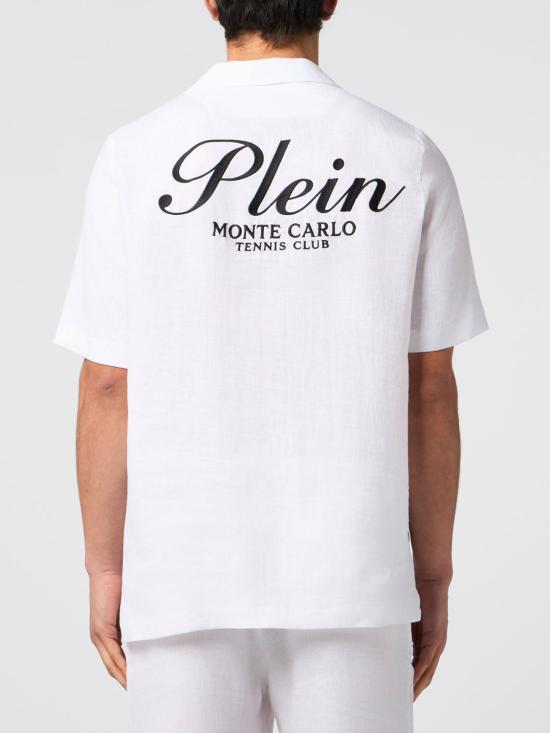 26SS 필립 플레인 반팔 셔츠 PAFCMRP2575PTE105N 01 White - PHILIPP PLEIN