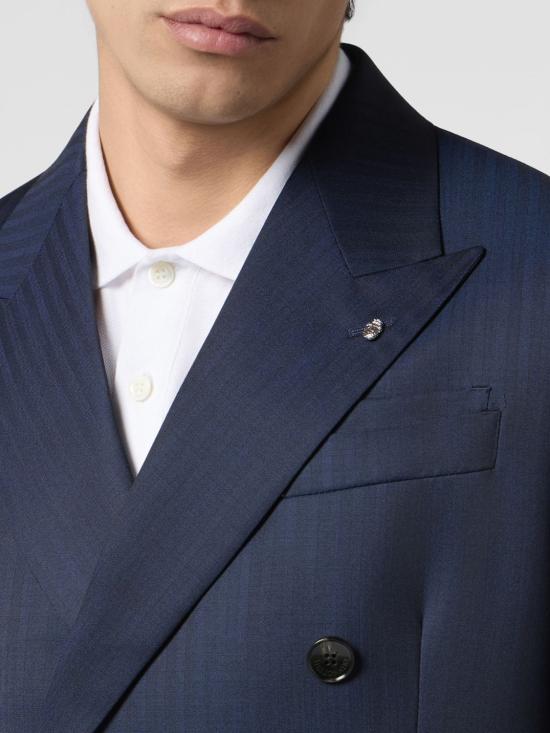 26FW 빌리어네어 자켓 IAFCMRF2156BKN003N 24 Navy - BILLIONAIRE