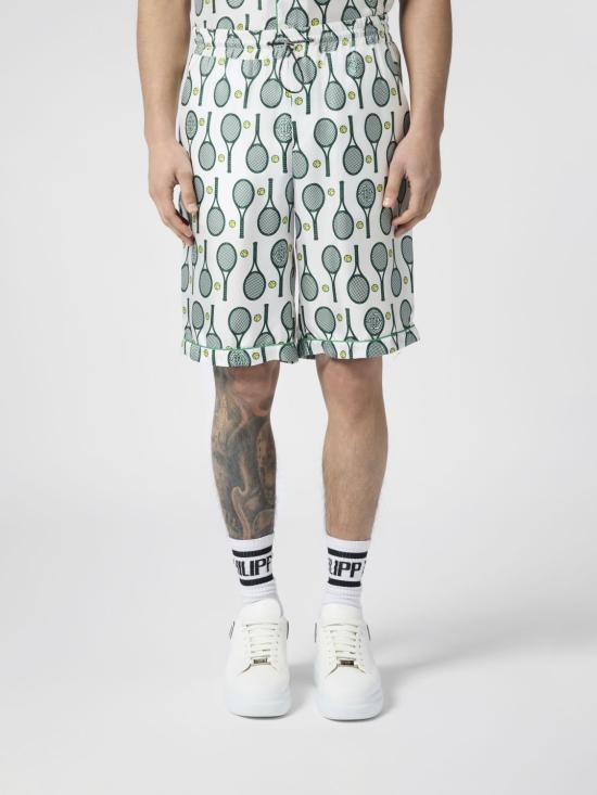 26SS 필립 플레인 숏팬츠 PAFCMRT1671PTE104N 01 White