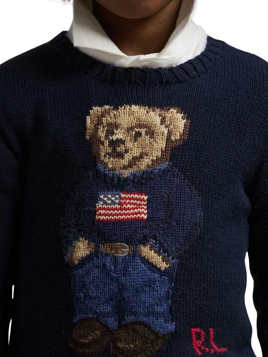 26SS [키즈] 랄프 로렌 티셔츠 322668286 002 NAVY - RALPH LAUREN