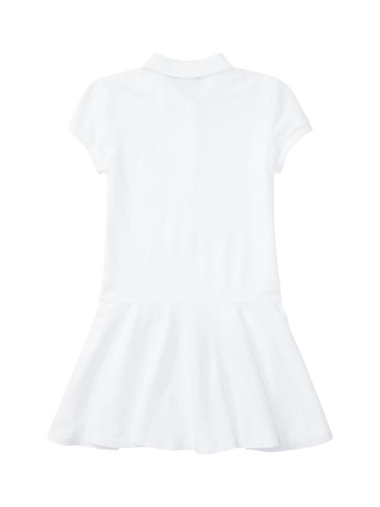 26SS [키즈] 랄프 로렌 원피스 313624740 003 White - RALPH LAUREN